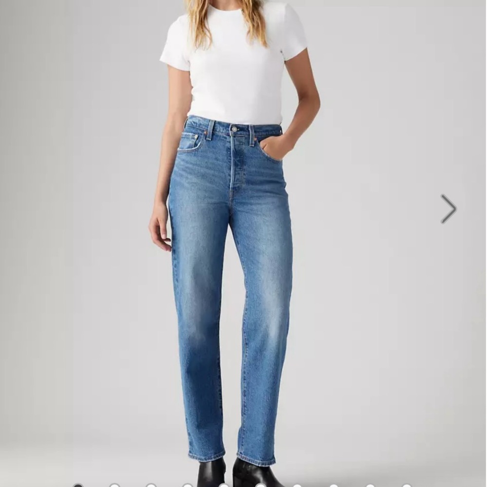 Levi's Women's Straight Leg Blue Jeans